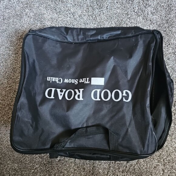 NEW Good Road Plastic 2 Piece Tire Snow Chain Kit With Stow Away Bag - Picture 3 of 5